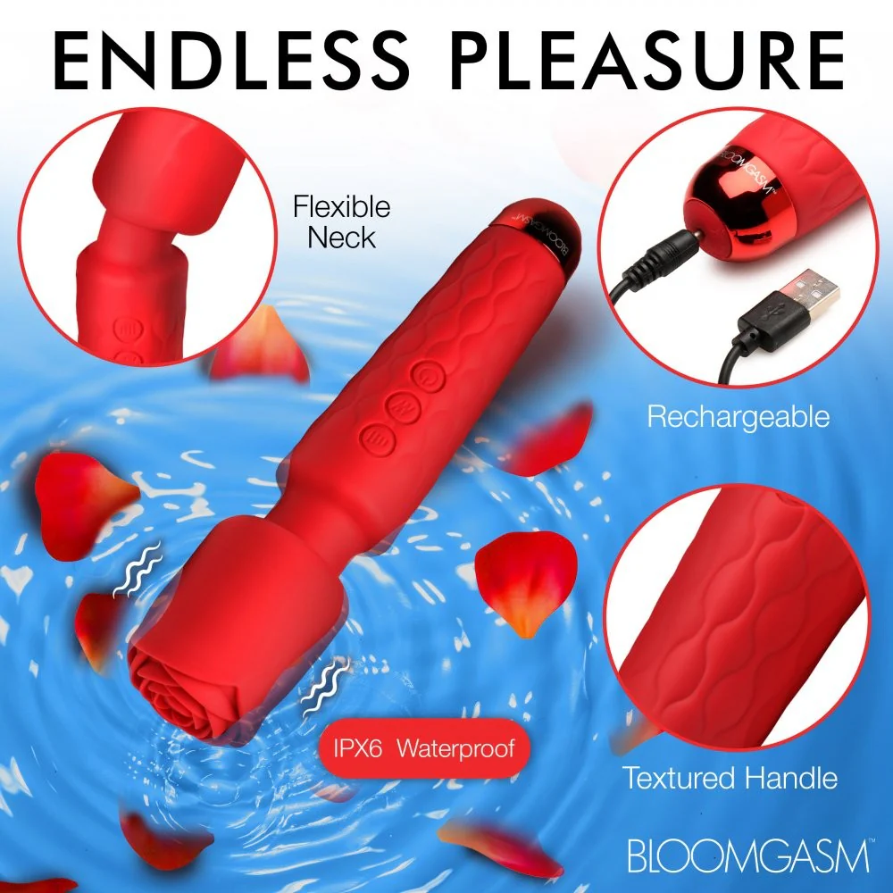 Deluxe Silicone Rose Wand - Image 7