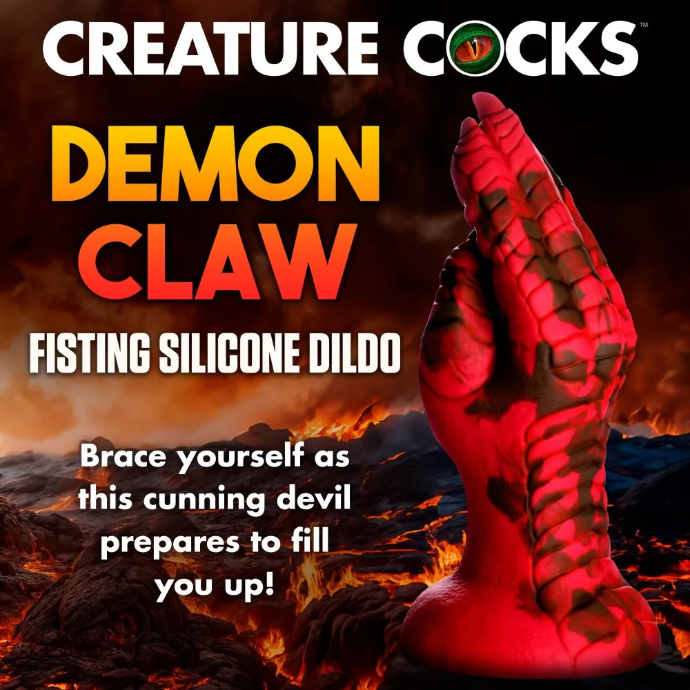 Demon Claw Fisting Silicone Dildo - Image 2