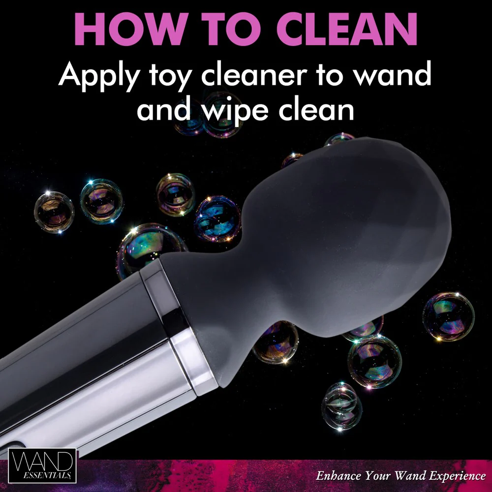 Diamond Head 24X Rechargeable Silicone Wand Massager - Image 7