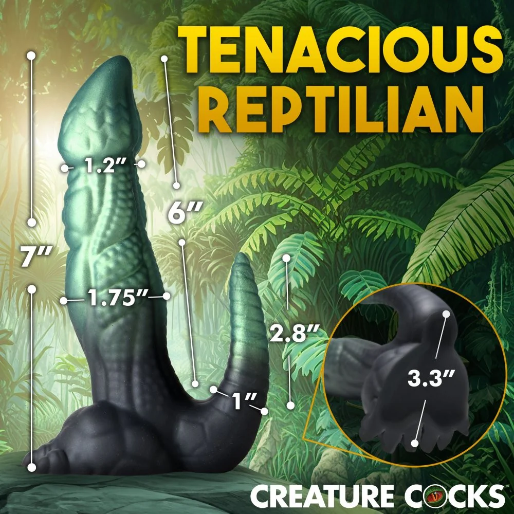 Dickosaur Dinosaur Silicone Dildo - Image 4