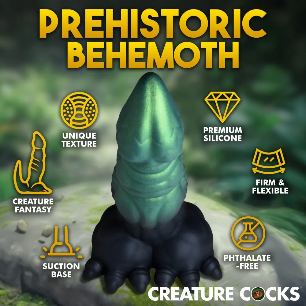 Dickosaur Dinosaur Silicone Dildo - Image 6