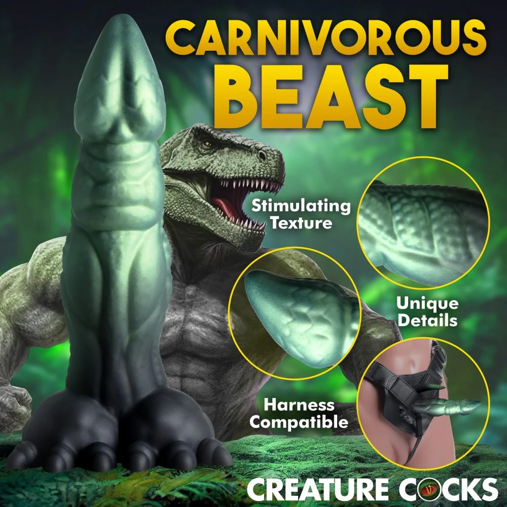 Dickosaur Dinosaur Silicone Dildo - Image 7