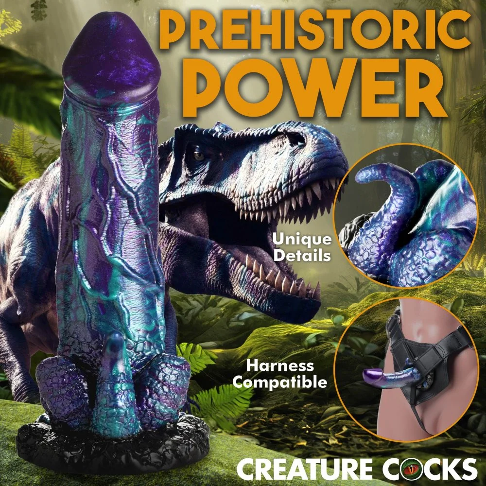 Dino-Dick Silicone Dildo - Image 3
