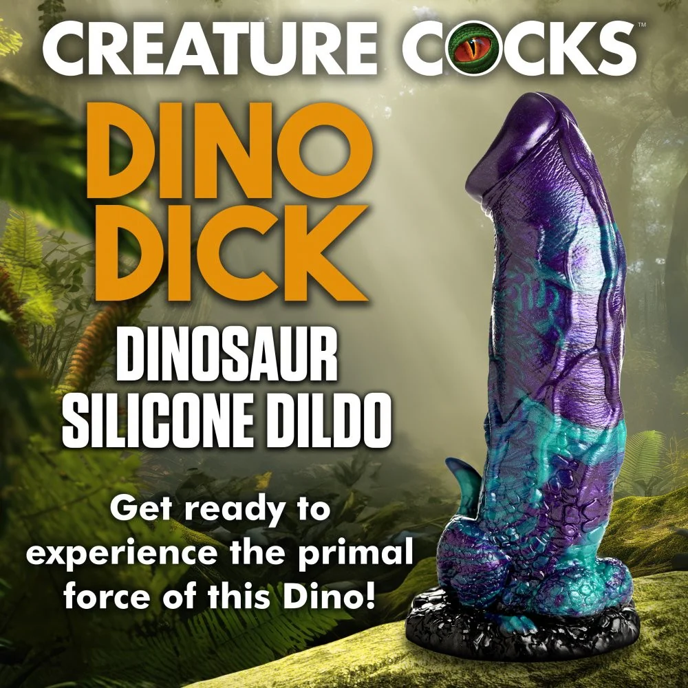 Dino-Dick Silicone Dildo - Image 6