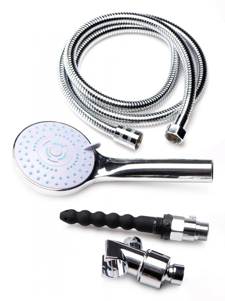 Discreet Silicone Shower Enema Set - Image 3