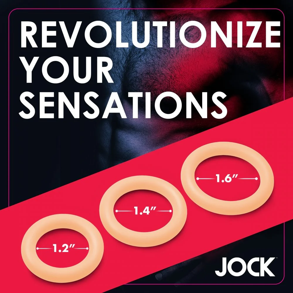 Discreet Silicone Cock Ring Set - Image 4