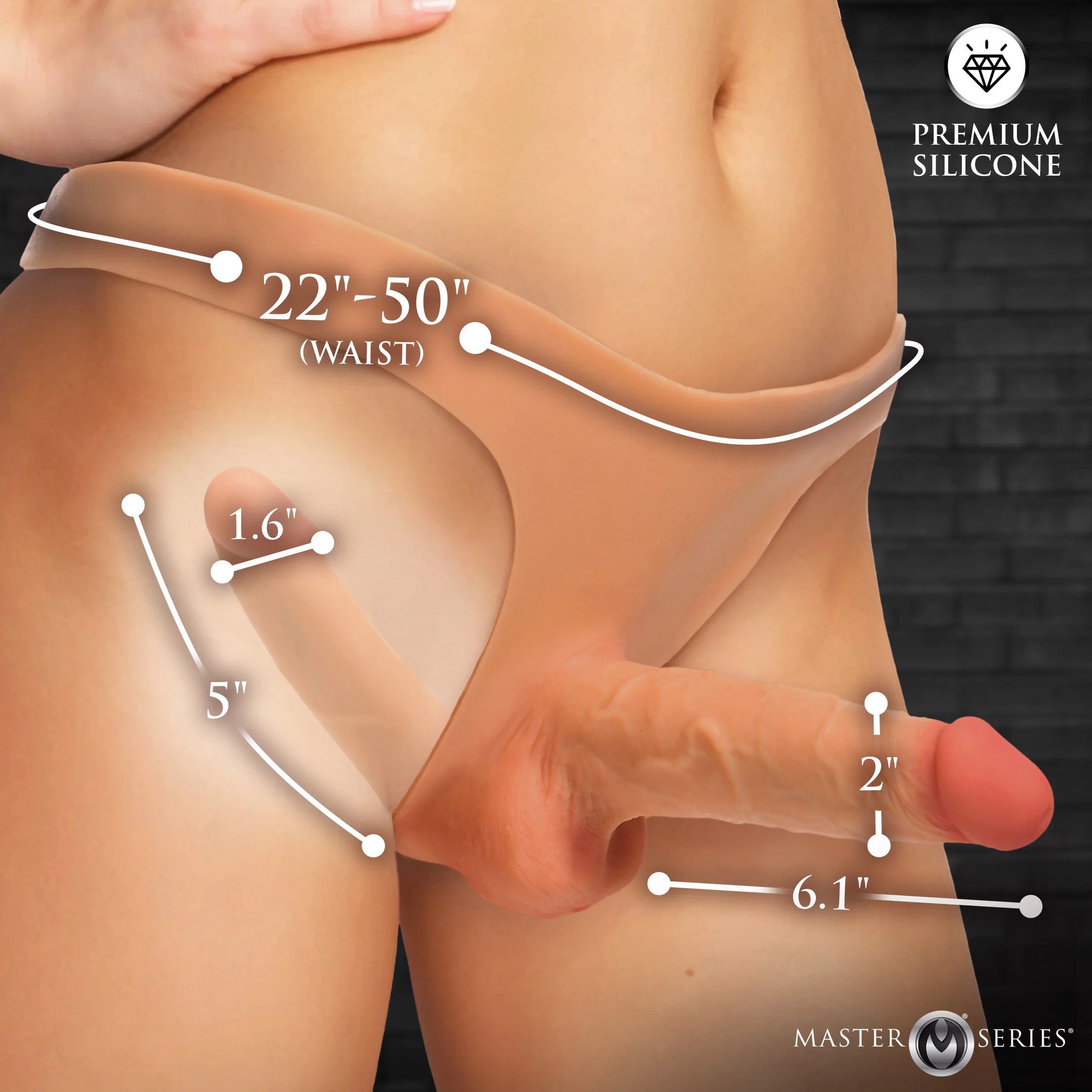 Double Boner Bikini Silicone Penis Panties - Image 4