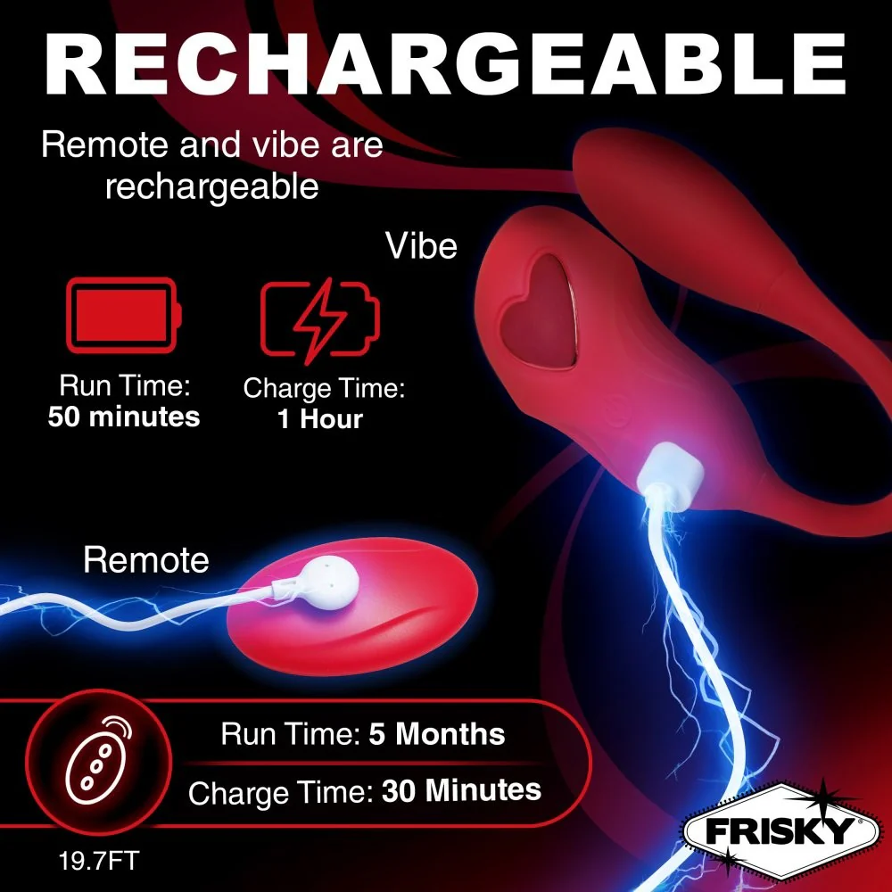 Double Love Connection Silicone Panty Vibe with Remote Control - Image 4