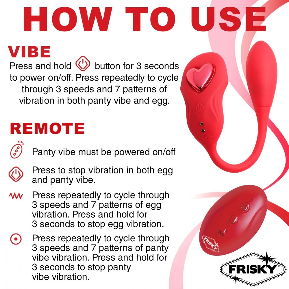 Double Love Connection Silicone Panty Vibe with Remote Control - Image 6