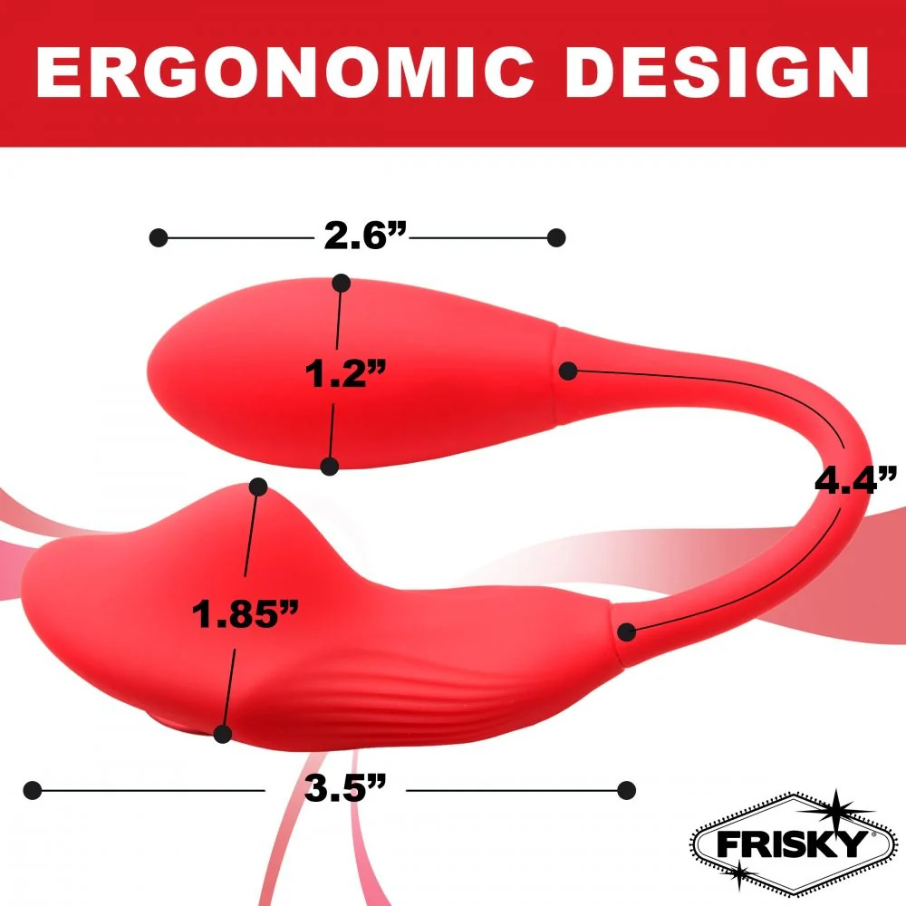 Double Love Connection Silicone Panty Vibe with Remote Control - Image 7