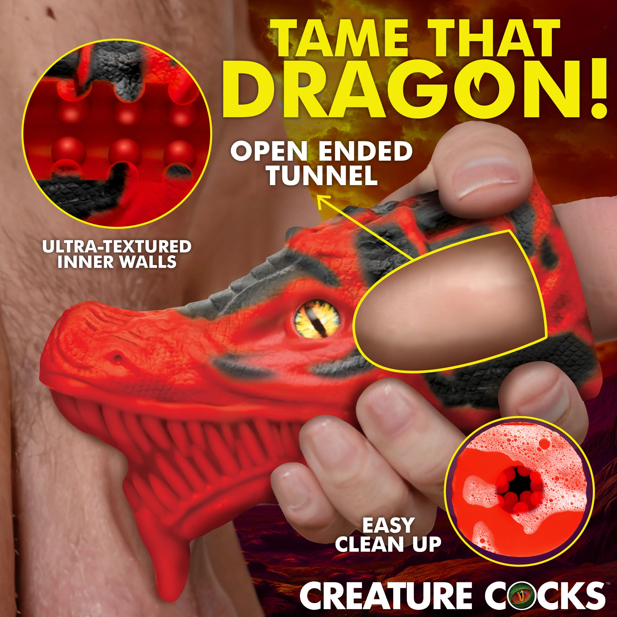 Dragon Tamer Silicone Stroker - Image 4
