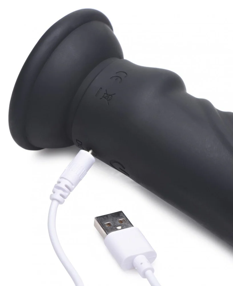 E-Stim Pro 5x Vibrating Dildo with Remote Control - Image 3