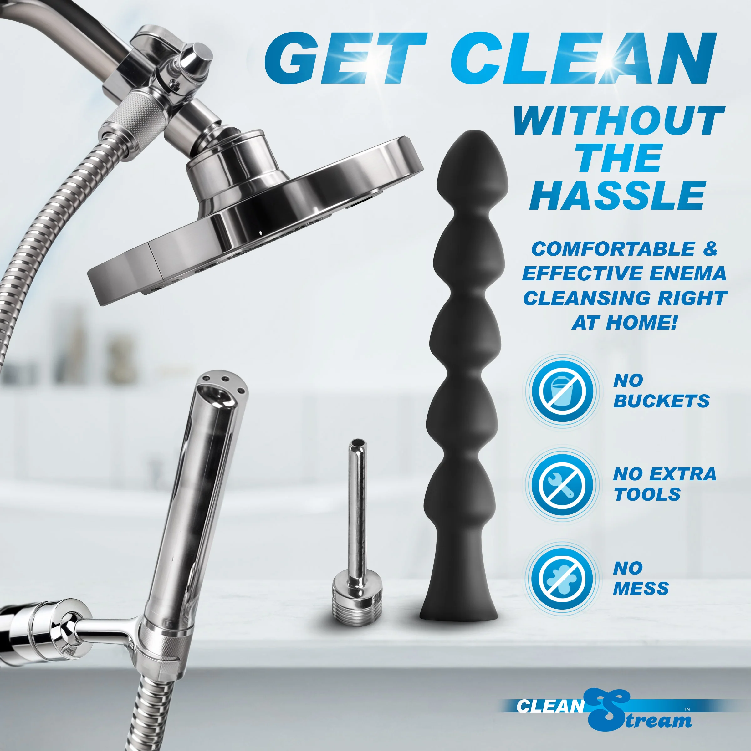 Easy Flow Cleansing Kit with Silicone Attachment - Image 2