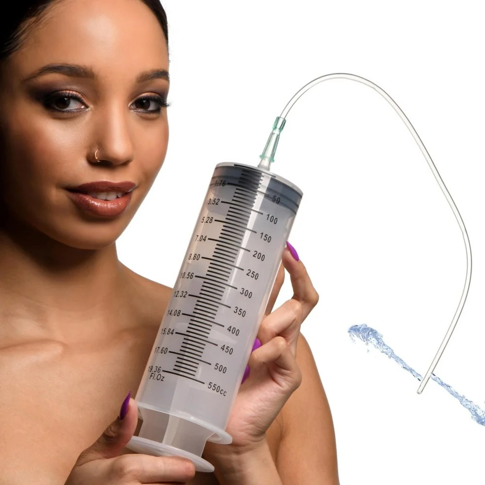Enema Syringe with Tube - Image 2