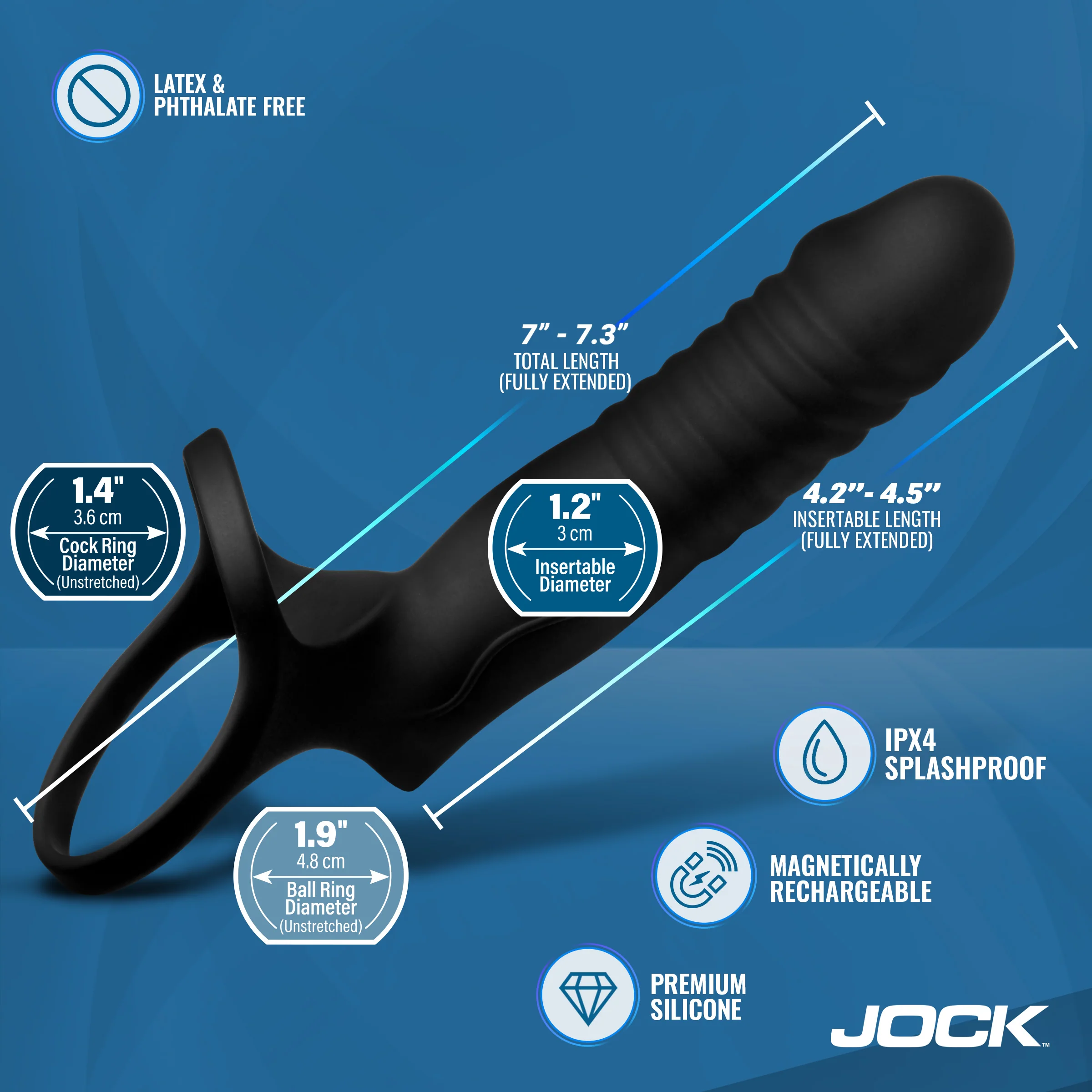 Remote Thrusting & Vibrating Double Penetration C-Ring - Image 5