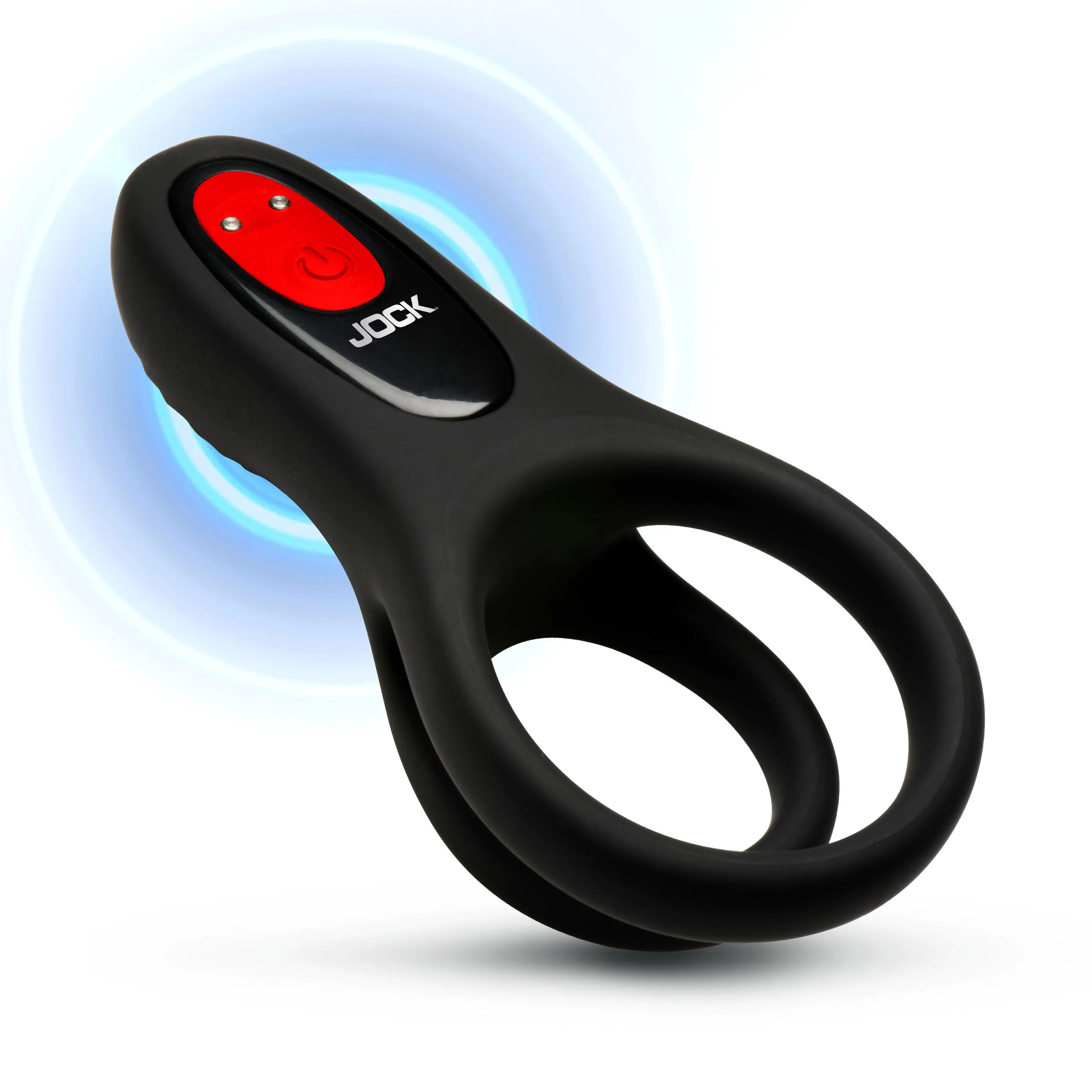 Enhancers Hard-On Vibrating Silicone C-Ring w/ Clit Stimulator - Image 5