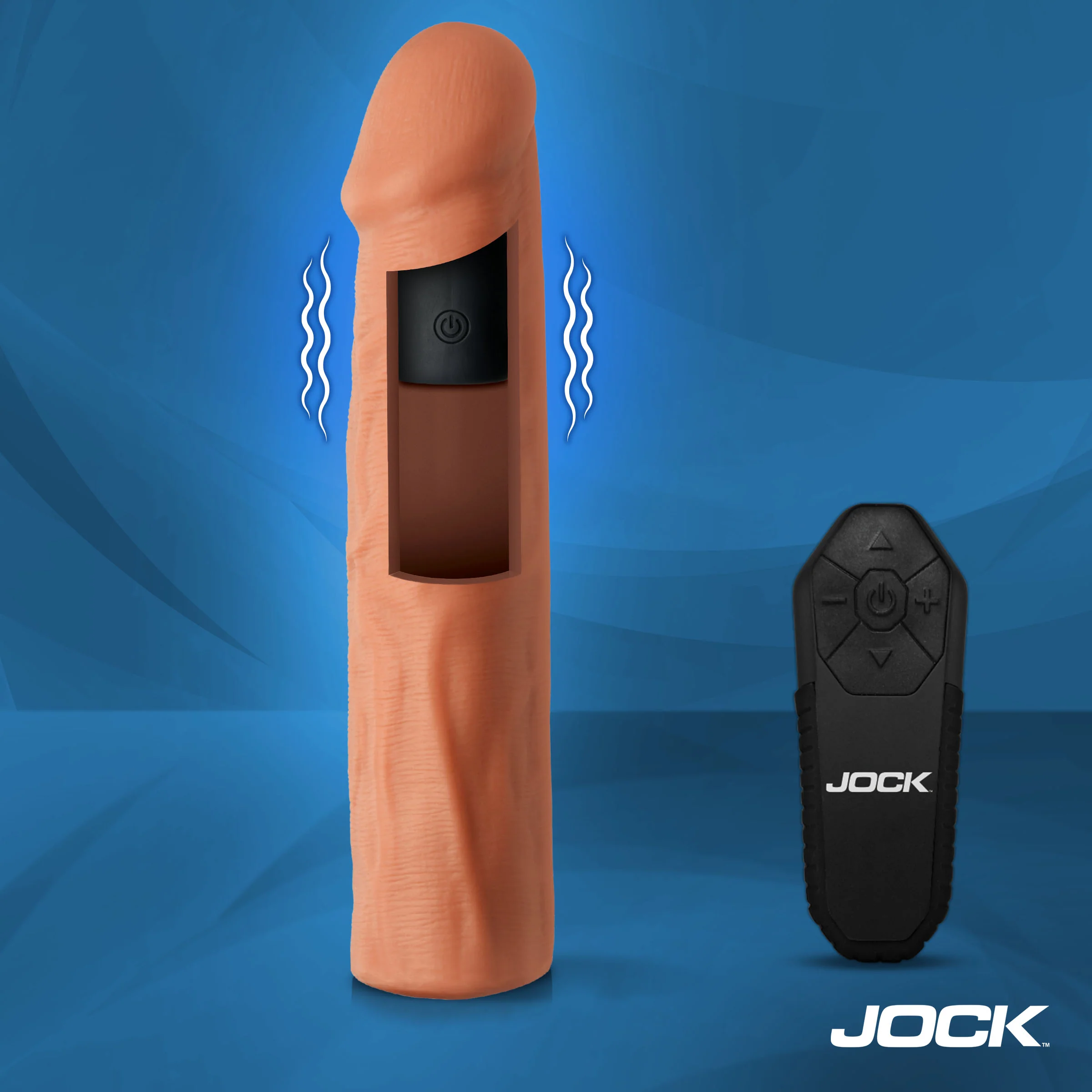 Enhancers Vibrating 1.5" Realistic Penis Extension - Image 7