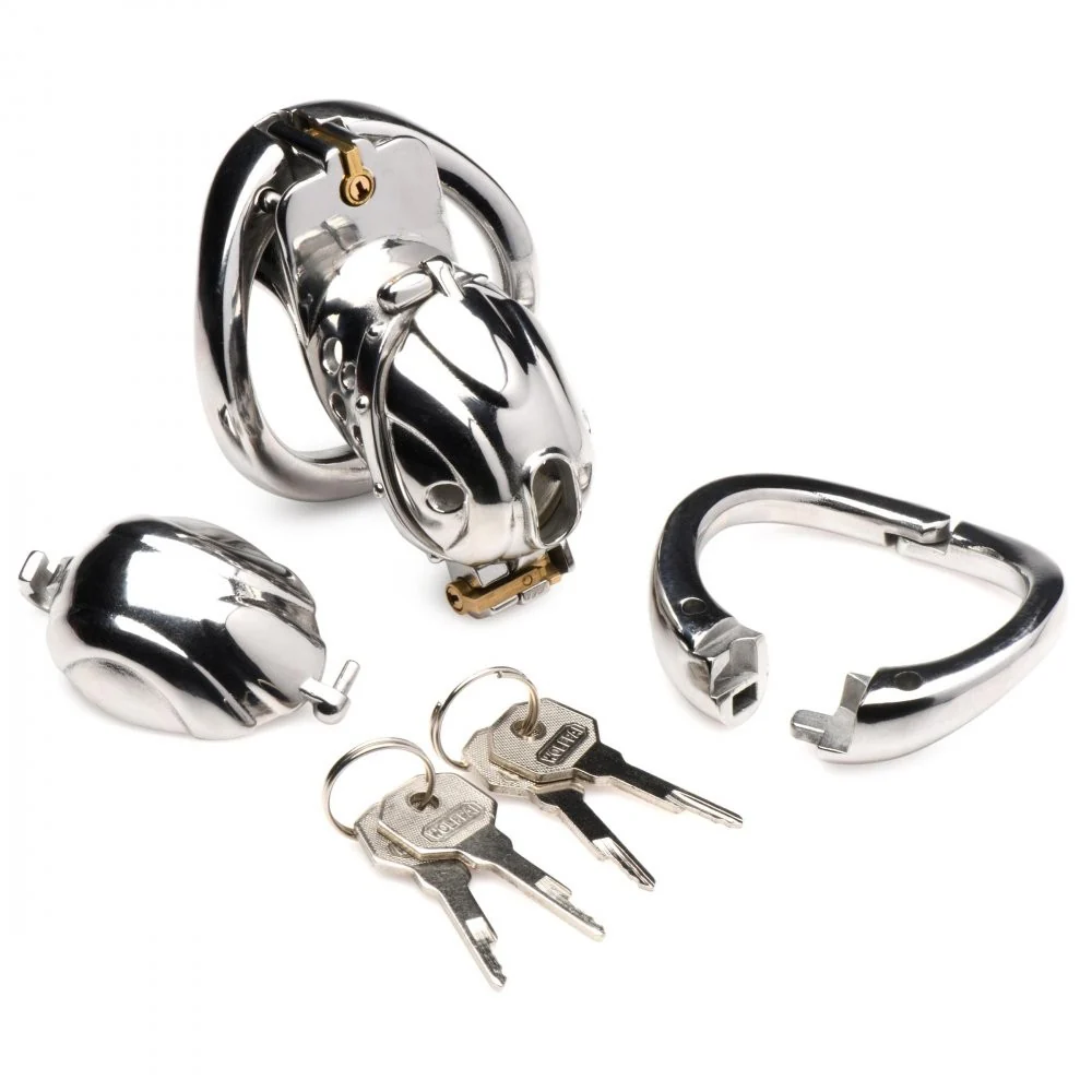 Entrapment Deluxe Locking Chastity Cage - Image 6