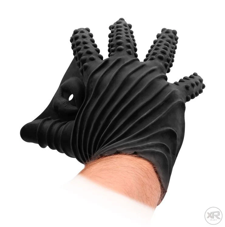 Fist It Textured Masturbation Glove - Image 2
