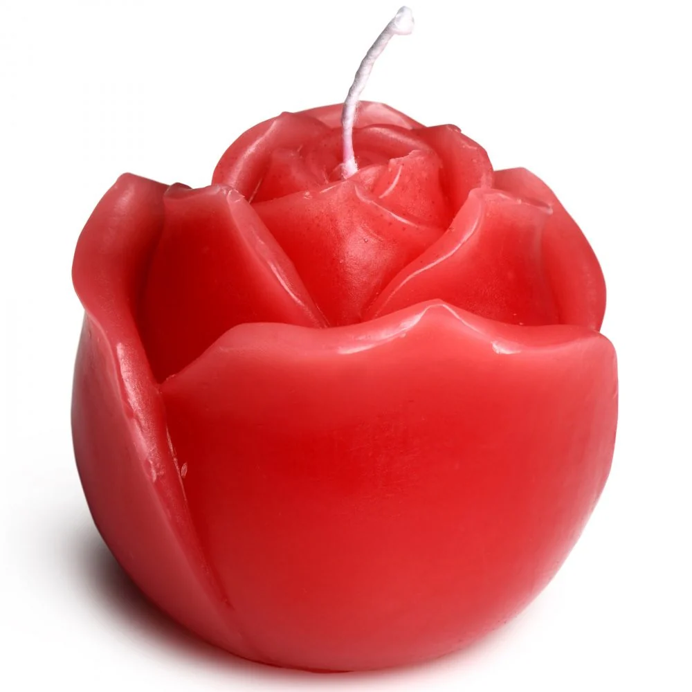 Flaming Rose Drip Candle - Image 9