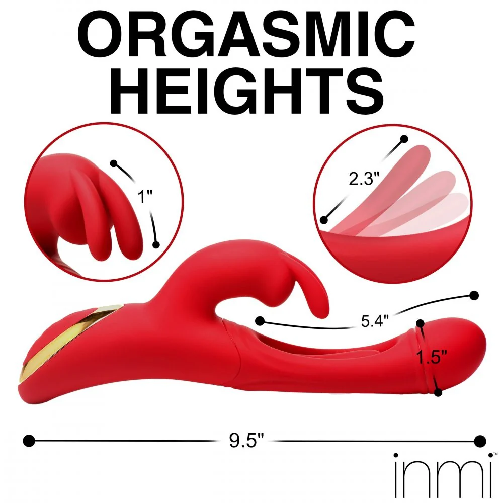 Flicking Silicone Rabbit Vibrator - Image 5
