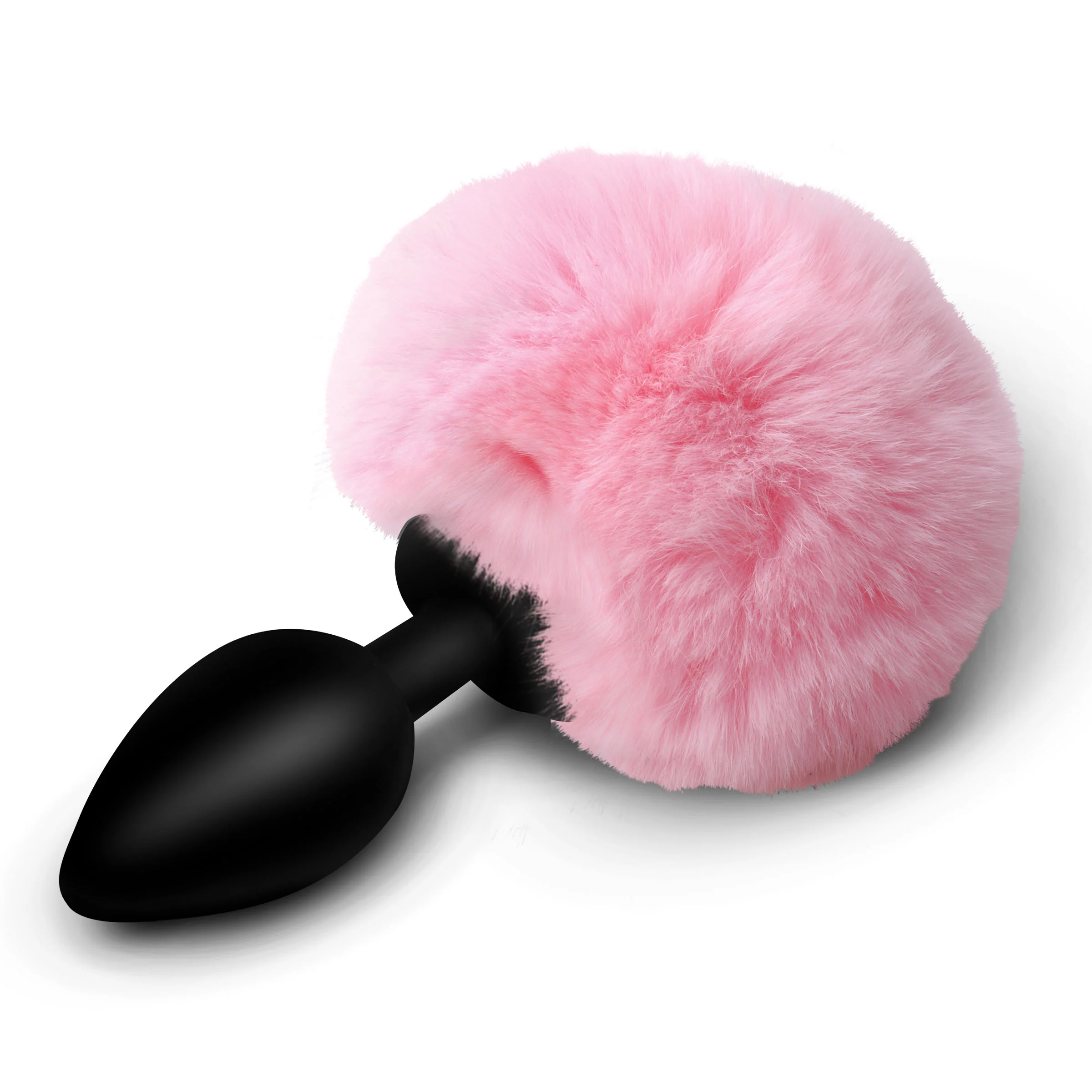 Fluffy Bunny Tail Silicone Plug - Image 5
