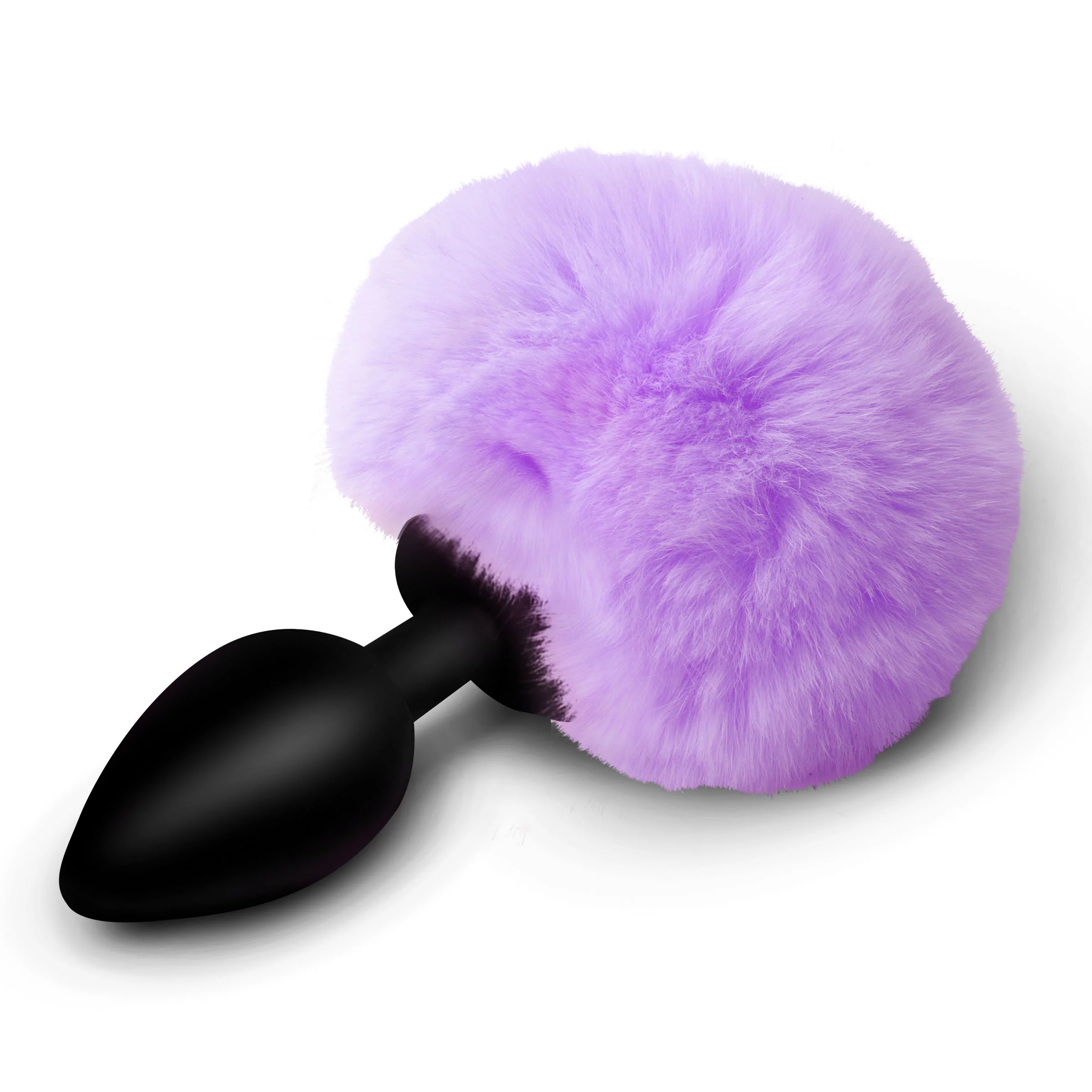 Fluffy Bunny Tail Silicone Plug - Image 6