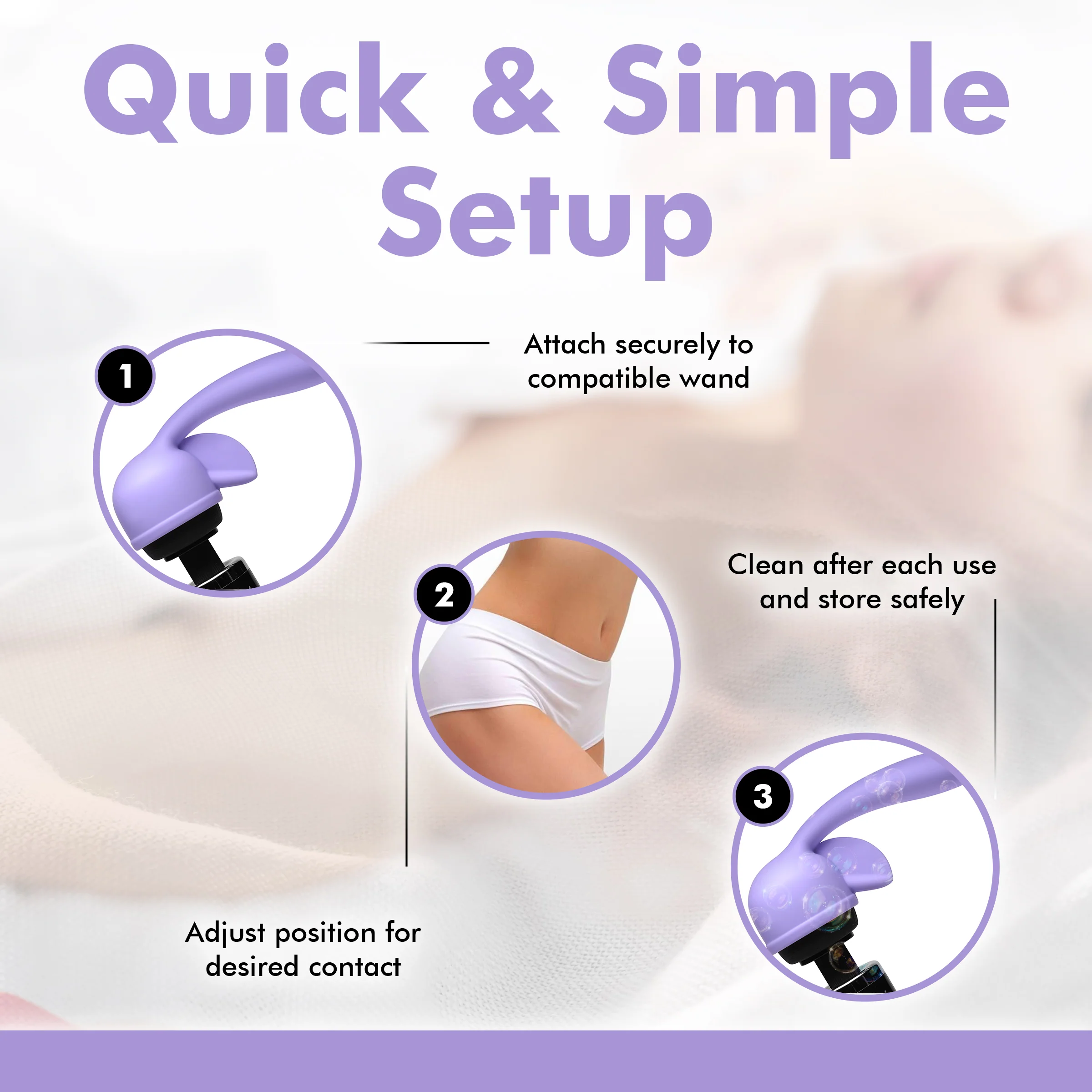 Fluttering Kiss Silicone Dual Stimulator Attachment - Image 4