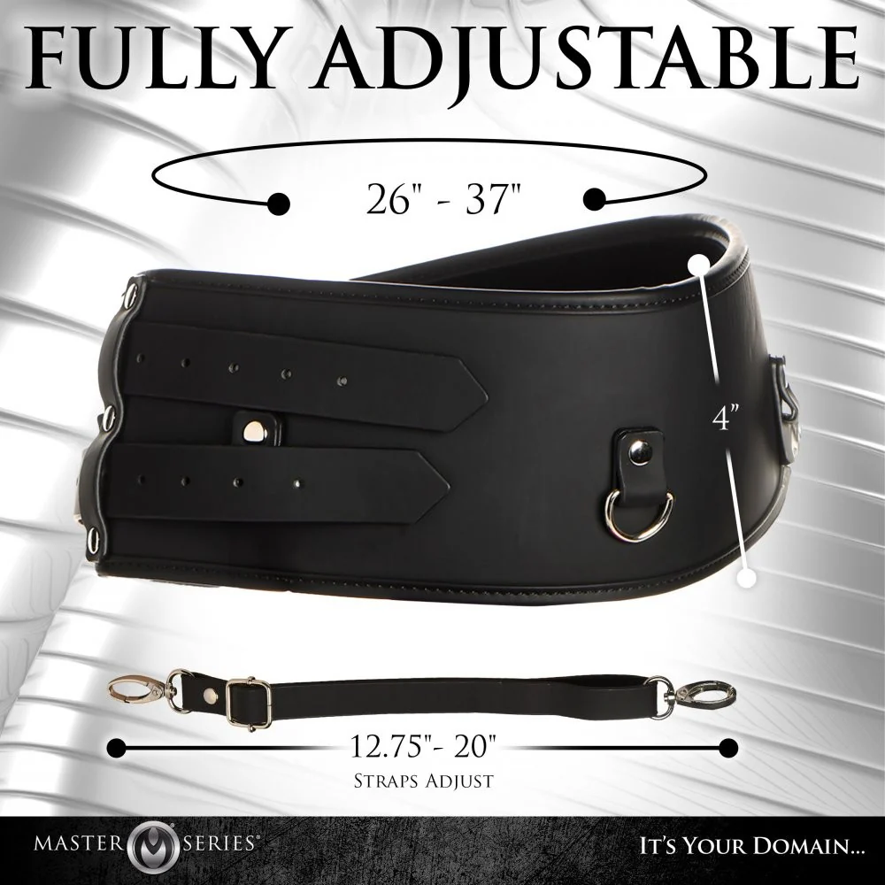 Forced Orgasm Belt with Saddle Straps - Image 6
