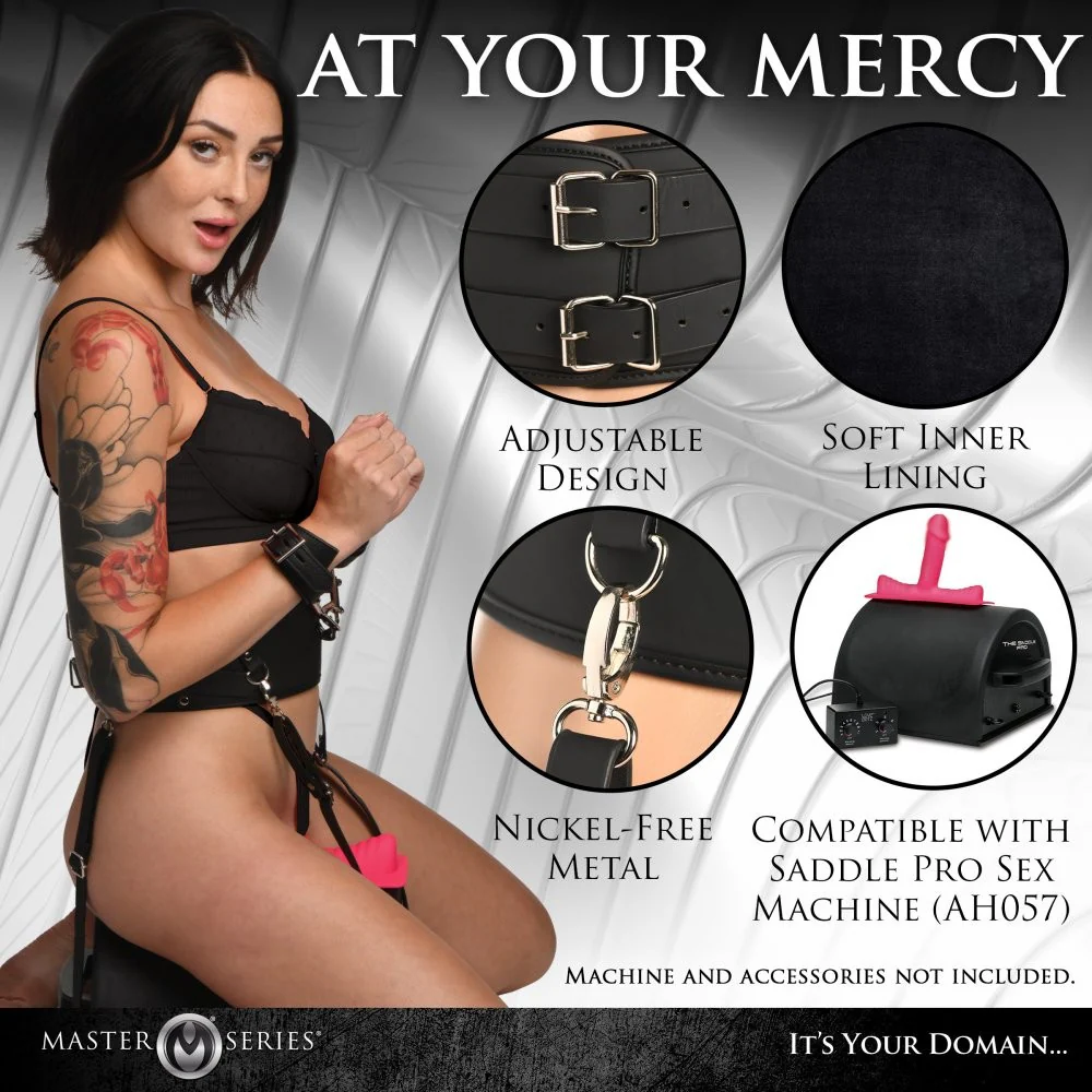 Forced Orgasm Belt with Saddle Straps - Image 8