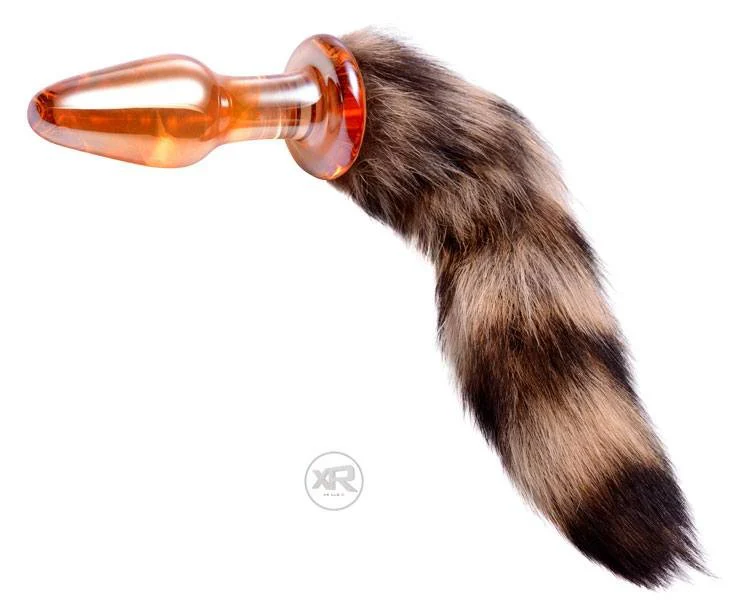 Fox Tail Glass Anal Plug - Image 3