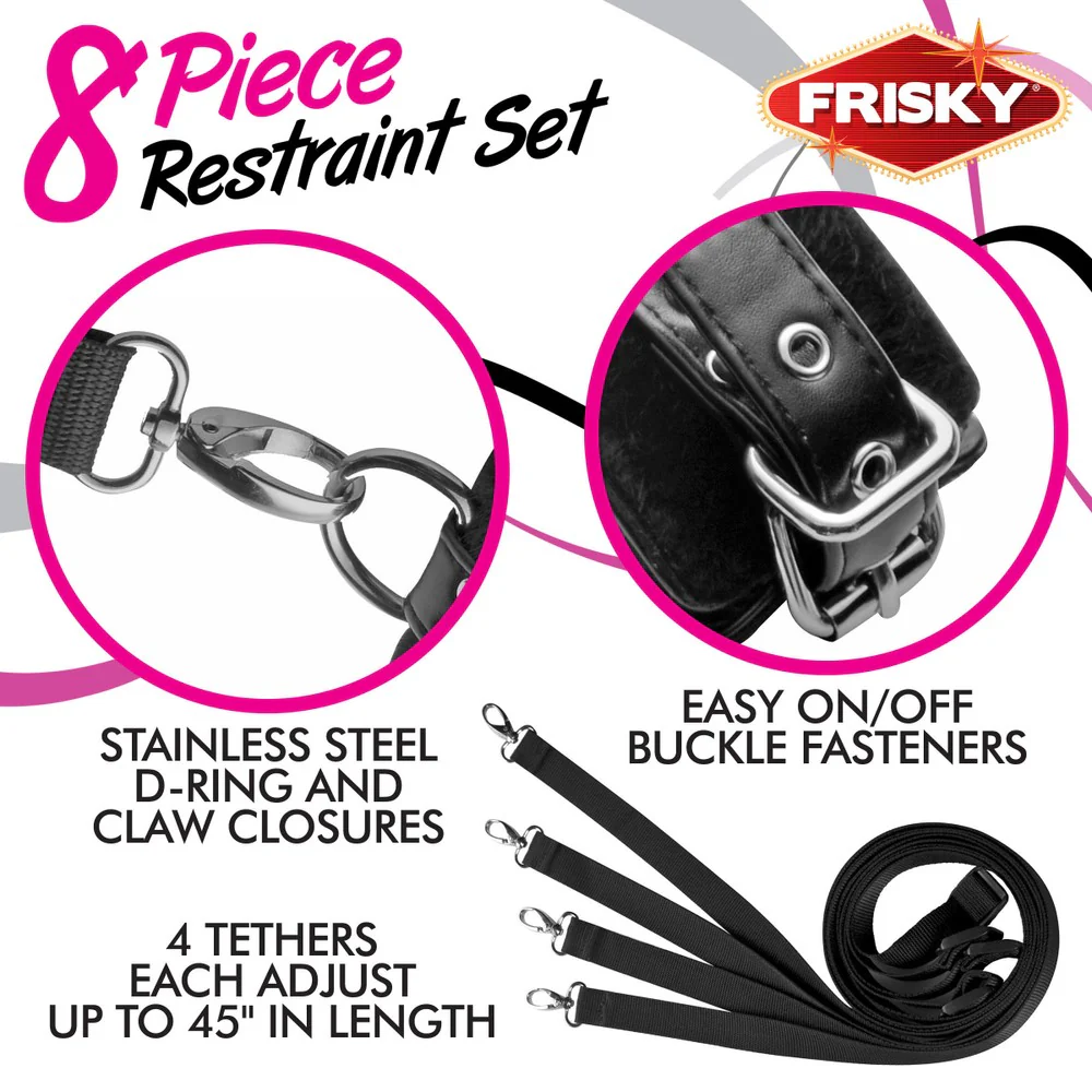 Frisky 8-Piece Restraint Set - Image 4