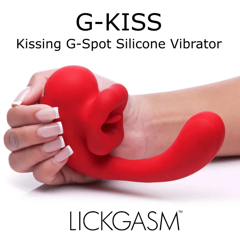 G-Kiss Kissing G-Spot Silicone Vibrator - Image 2