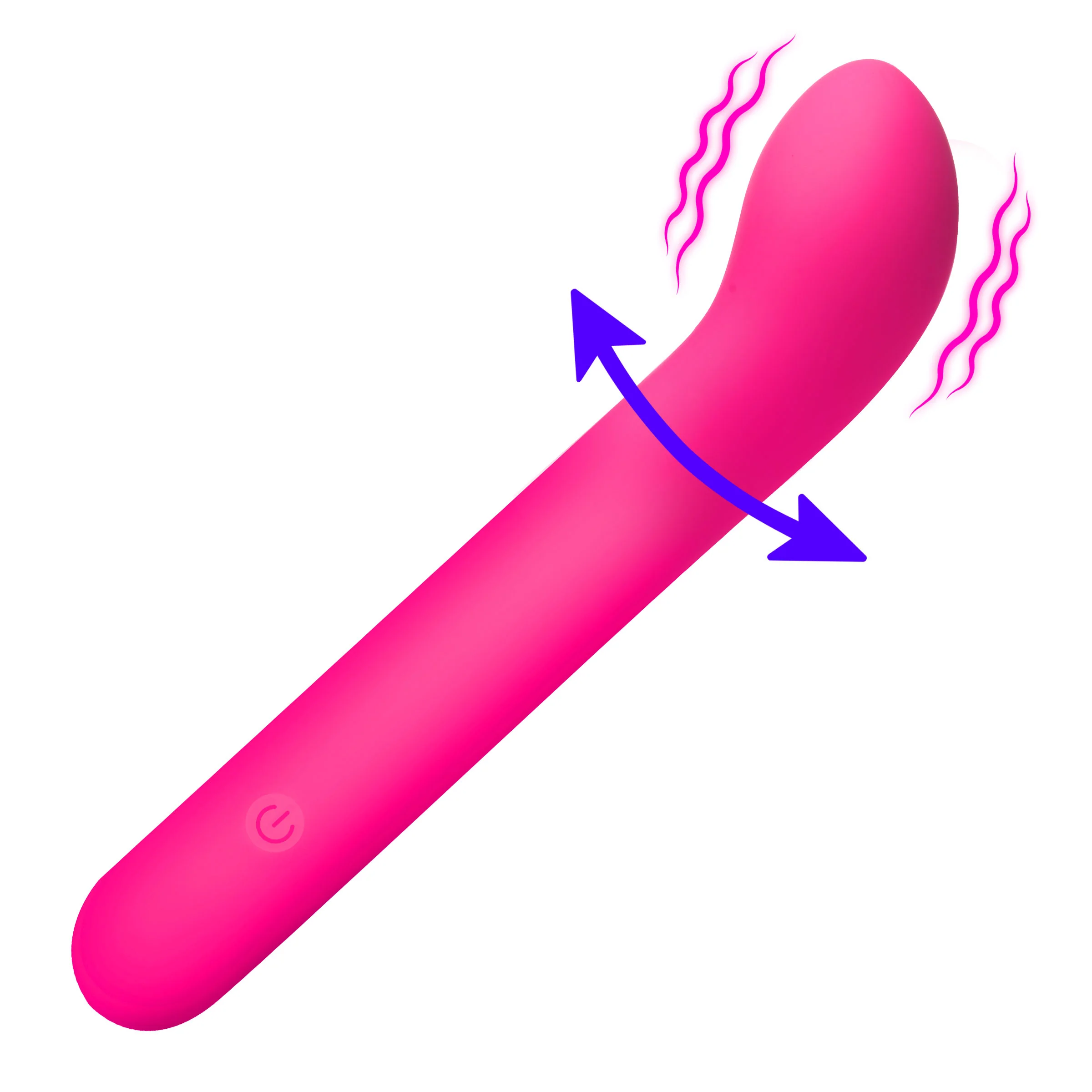 G-Spot Flexible Silicone Vibrator - Image 6