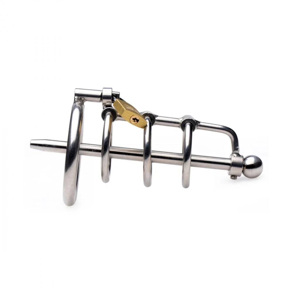 Gates of Hell Stainless Steel Adjustable Cum Through Sound Cage - Image 10
