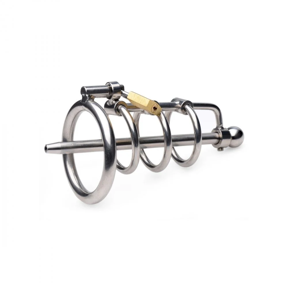 Gates of Hell Stainless Steel Adjustable Cum Through Sound Cage - Image 5