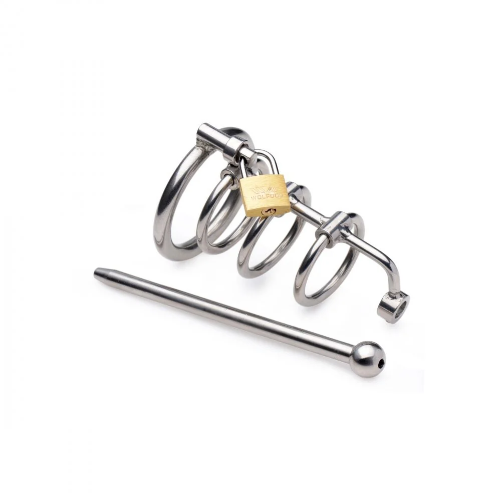 Gates of Hell Stainless Steel Adjustable Cum Through Sound Cage - Image 6