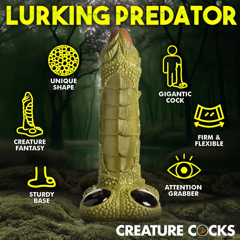 Giant Scaly Swamp Monster 3 Foot Giant Dildo - Image 4