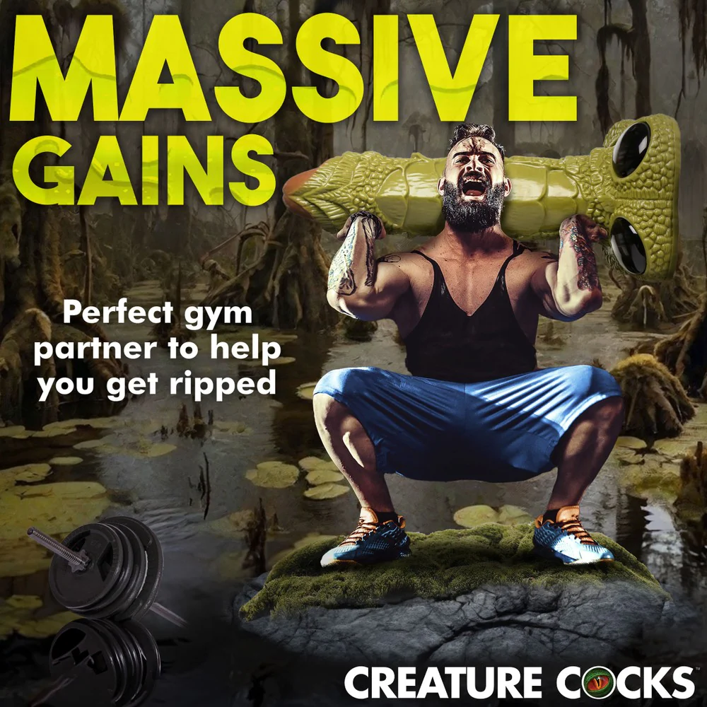 Giant Scaly Swamp Monster 3 Foot Giant Dildo - Image 7