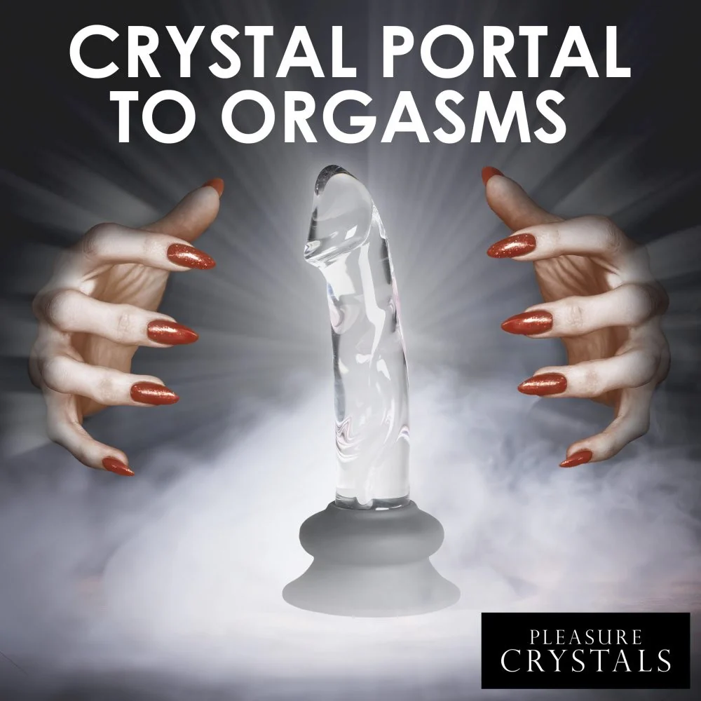 Glass Dildo with Silicone Base - Image 6