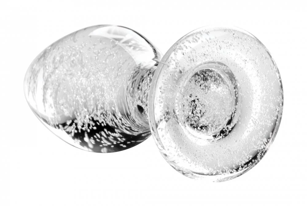 Glow-In-The-Dark Glass Anal Plug - Image 5
