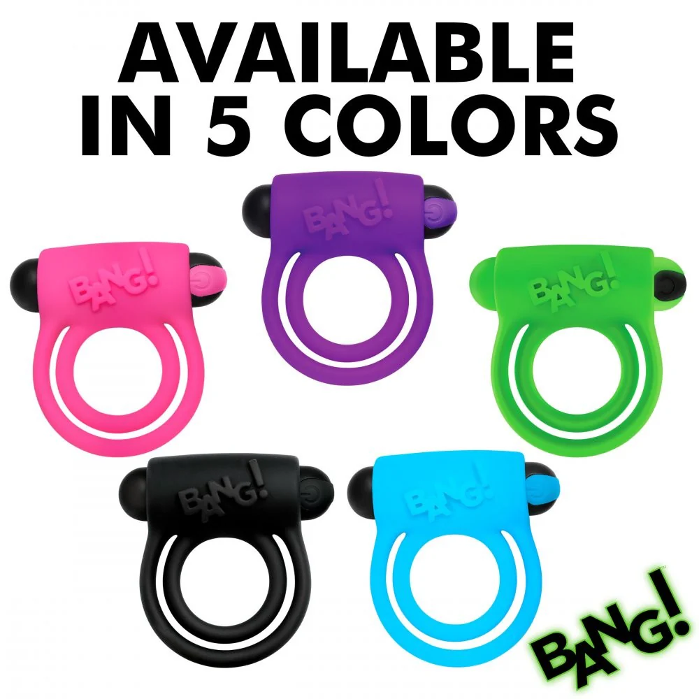 Glow-in-the-Dark Silicone Vibrating Cock Ring - Image 7