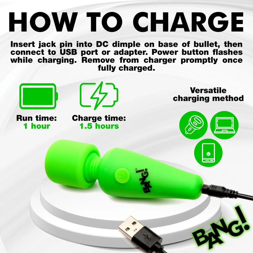 Glow-in-the-Dark Silicone Wand - Image 4