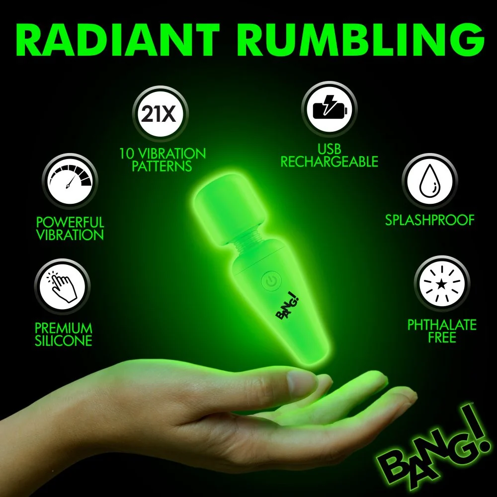 Glow-in-the-Dark Silicone Wand - Image 5