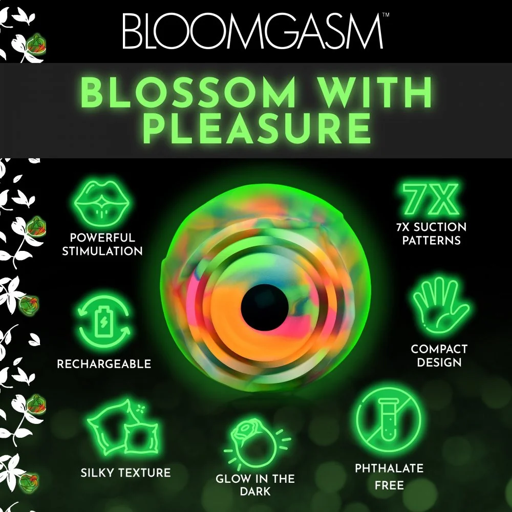 Glow Rose Glow-in-the-Dark Clitoral Stimulator - Image 5