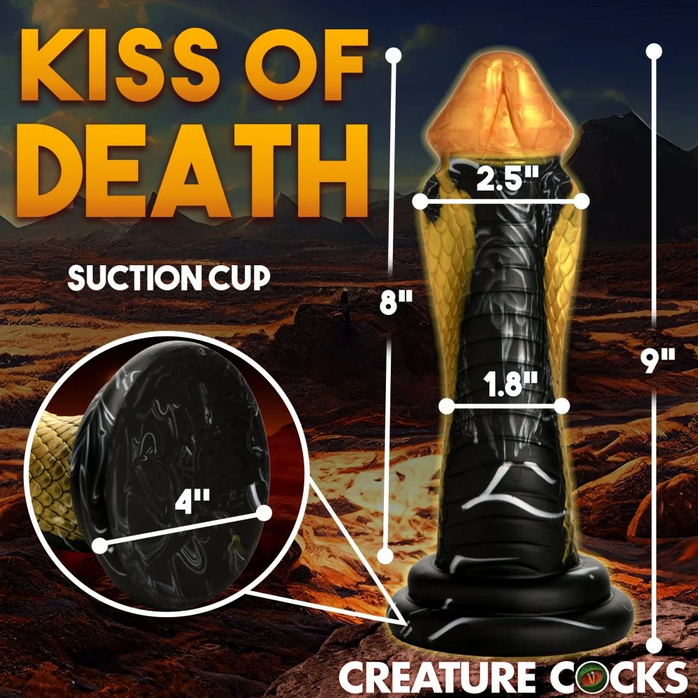 Golden Mamba Silicone Dildo - Image 5