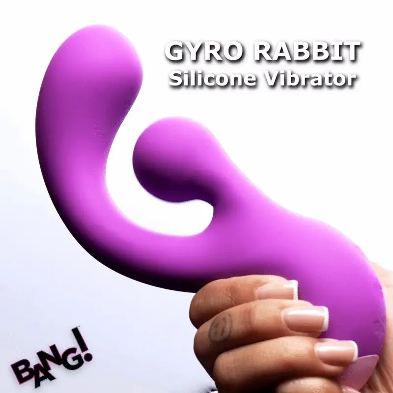 Gyro Rabbit Silicone Vibrator - Image 2
