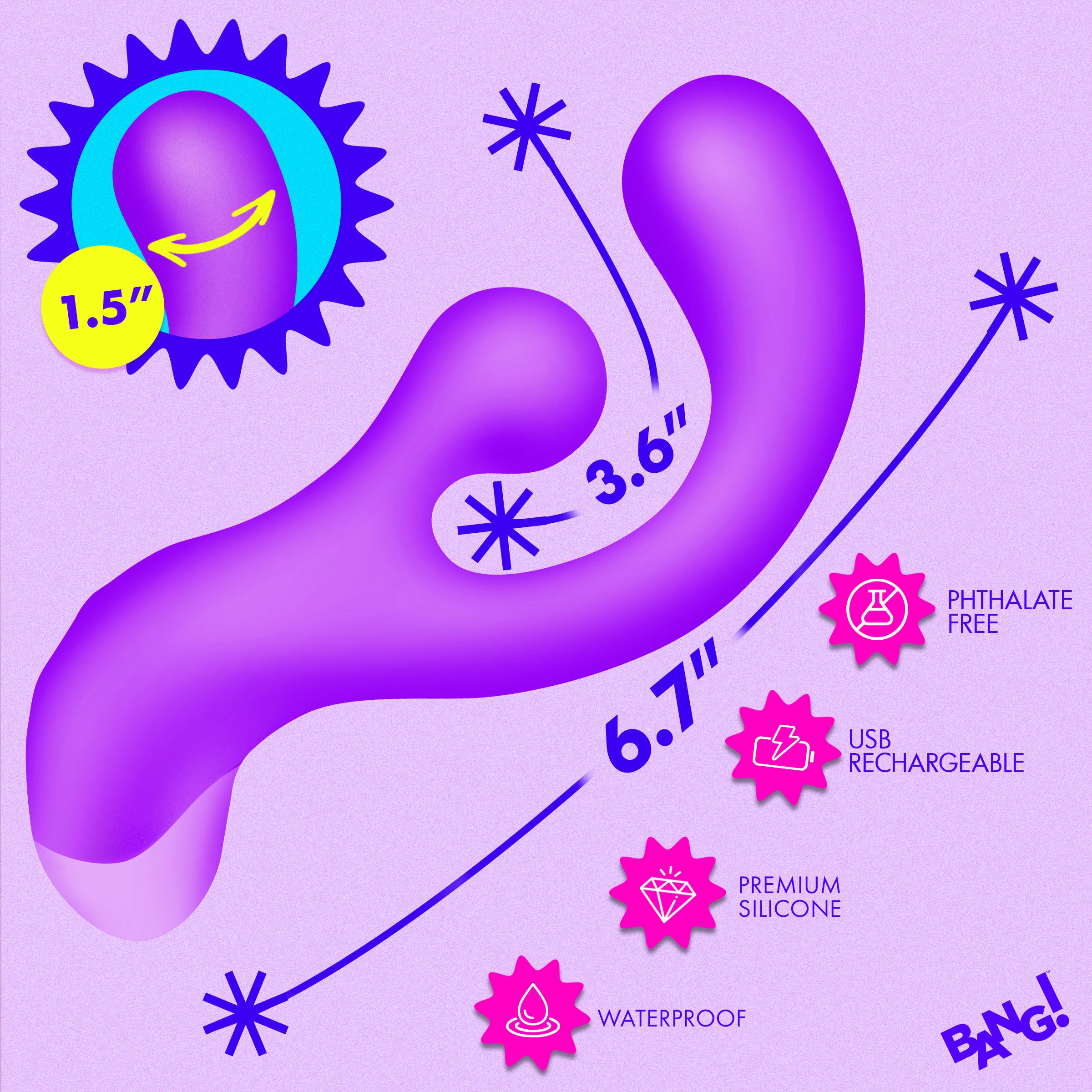 Gyro Rabbit Silicone Vibrator - Image 5
