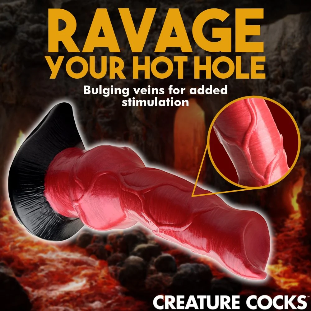 Hell-Hound Canine Penis Silicone Dildo - Image 7