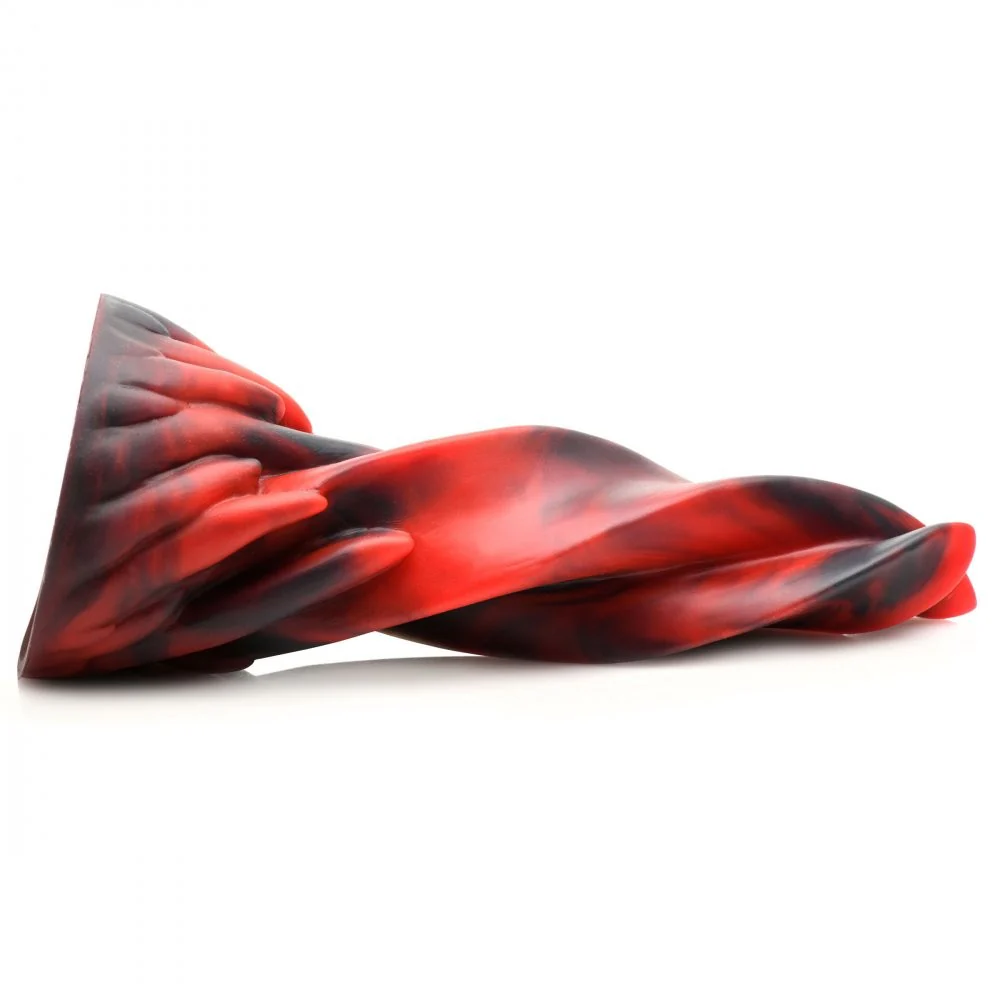 Hell Kiss Twisted Tongues Silicone Dildo - Image 4